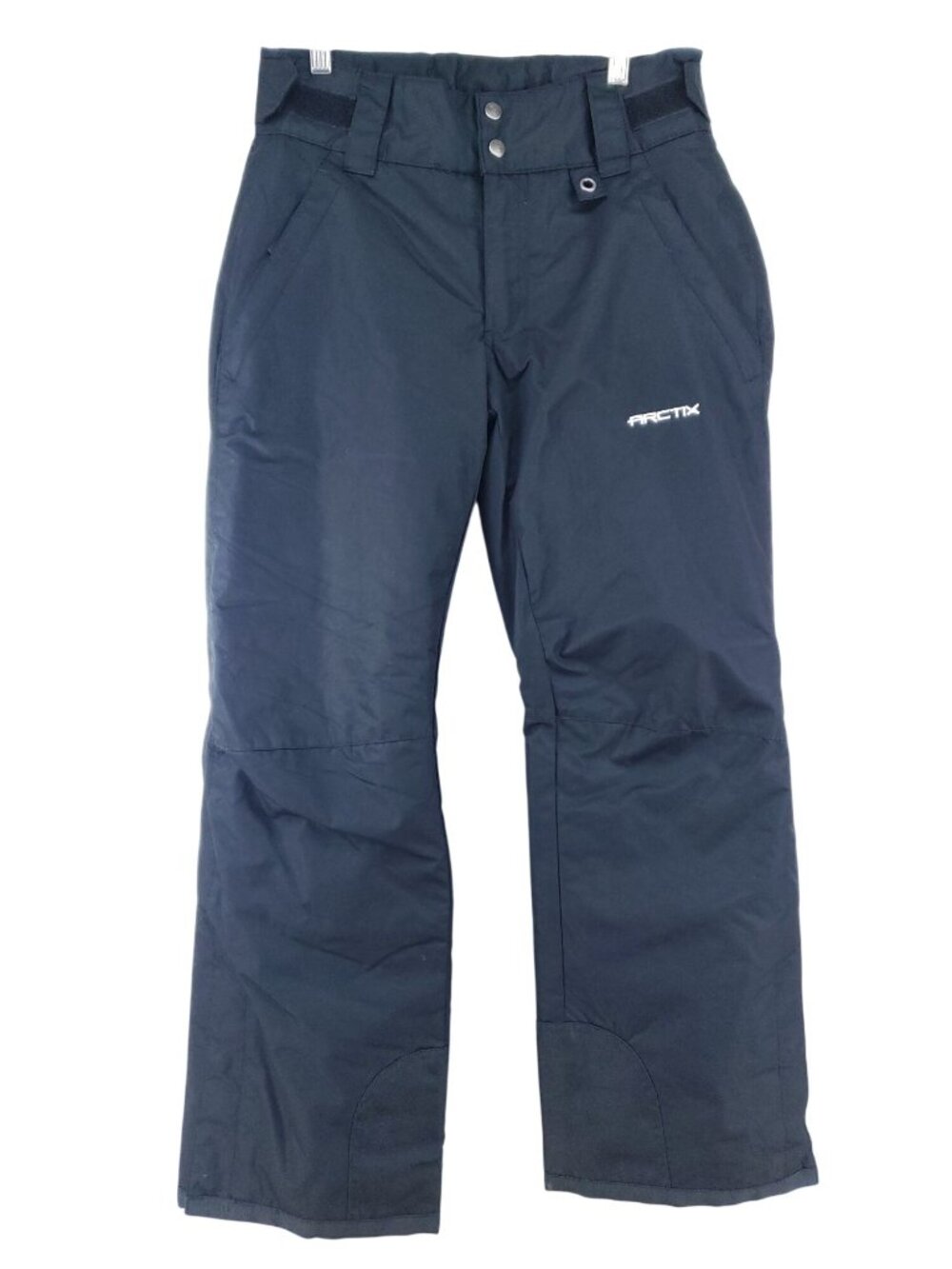 Arctix Womens Small Short Black Insulated Snow Pants Adjustable Waist Water Resi